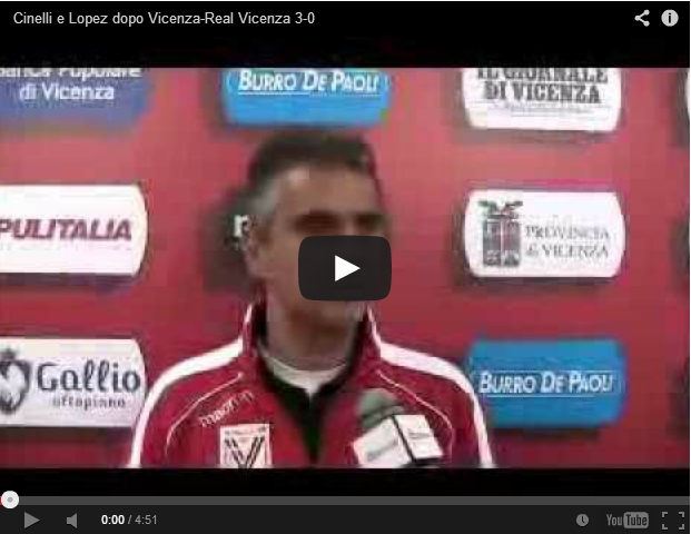 Lopez e Padalino dopo Vicenza-Monza