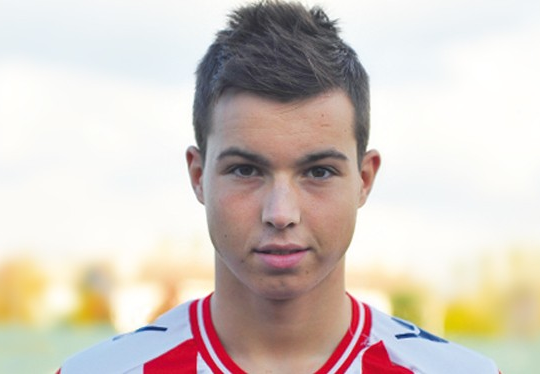 Bartulovic con la Slovenia under 19
