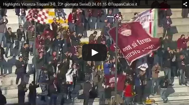Gli highlights di Vicenza-Trapani 3-0