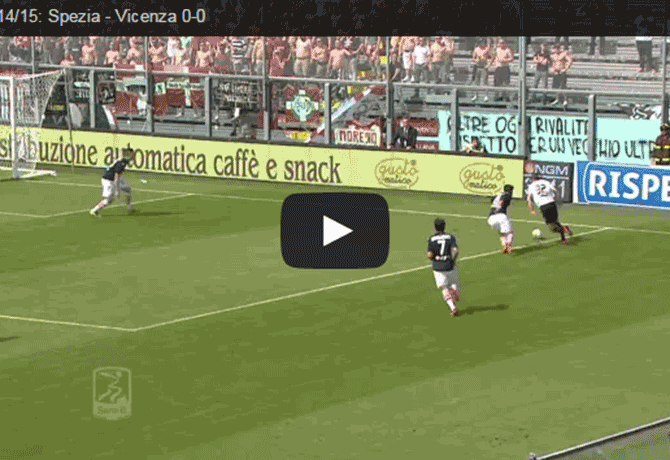 Gli highlights di Spezia-Vicenza 0-0