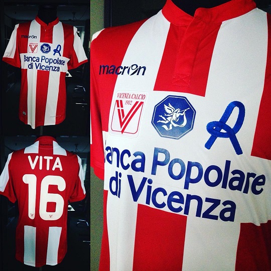 Le maglie del Vicenza per la stagione 2015/2016
