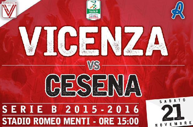 Verso Vicenza-Cesena: i biglietti