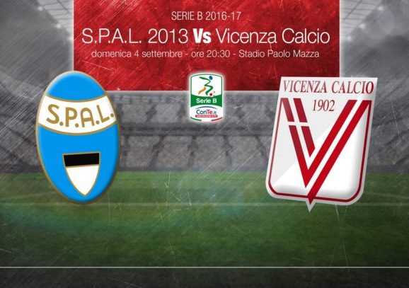 Spal-Vicenza: 3-0 (2^ giornata)