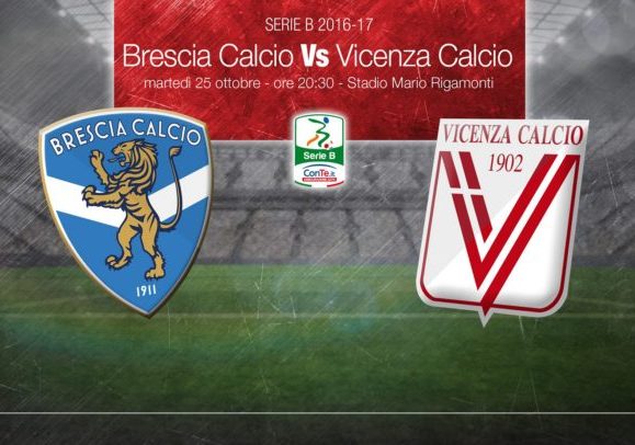 Brescia-Vicenza: 2-1 (11^ giornata)
