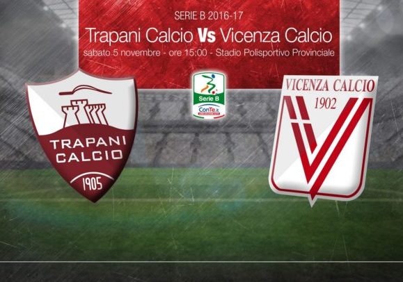 Trapani-Vicenza: 0-1 (13^ giornata)
