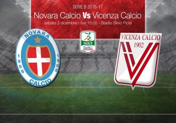 Novara-Vicenza: 2-1 (17^ giornata)