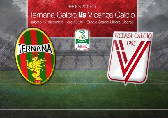 Ternana-Vicenza: 1-2 (19^ giornata)
