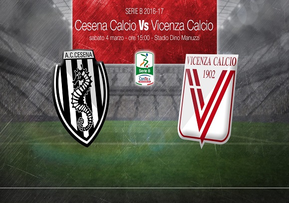 Cesena-Vicenza: 1-1 (29^ giornata)