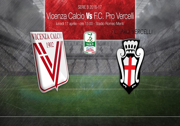 Vicenza-Pro Vercelli: 0-1 (36^ giornata)