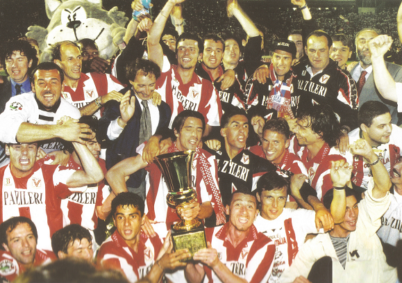 20 anni fa il Vicenza Calcio vinceva la Coppa Italia