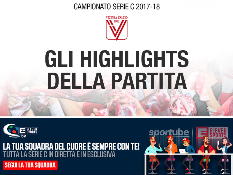 Gli highlights di Vicenza-Ravenna 0-2