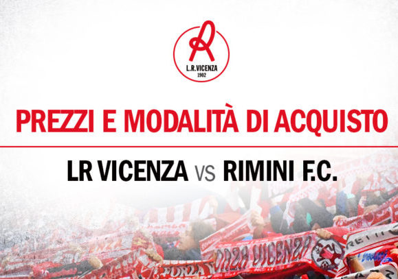 L.R.Vicenza-Rimini: i prezzi dei biglietti