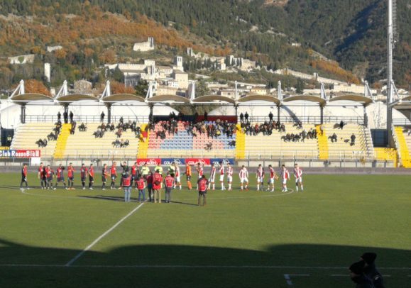 Gubbio-L.R. Vicenza: 2-0 (16^ giornata)