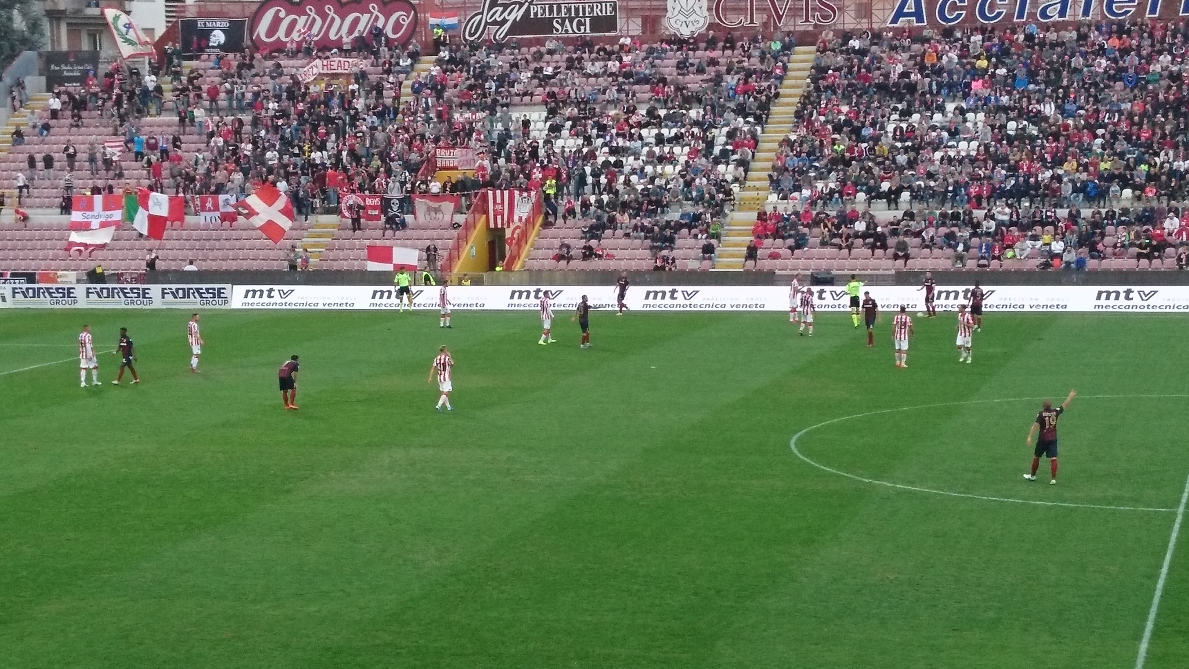 L.R. Vicenza-Reggio Audace: 1-0 (10^ giornata)
