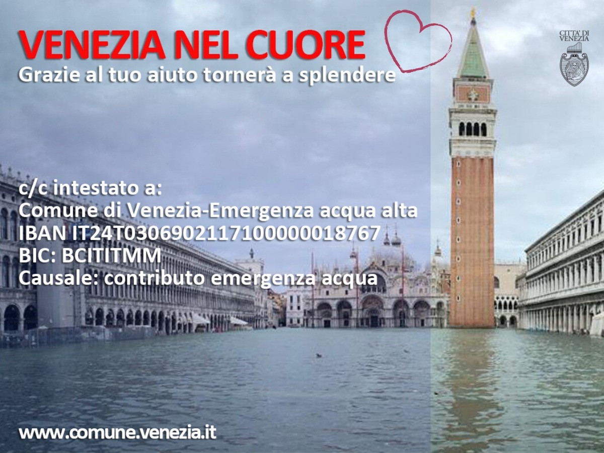 Venezia nel cuore: l’iniziativa del LR Vicenza a sostegno della città colpita dall’alluvione