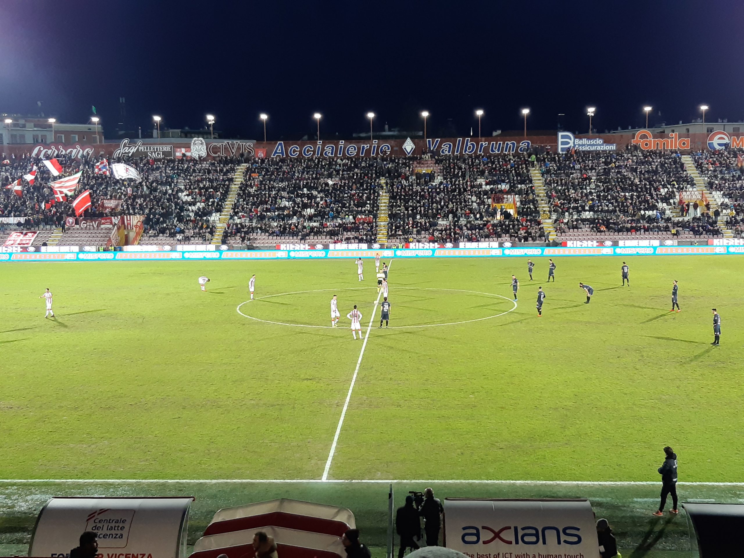 L.R. Vicenza-Carpi: 1-0 (22^ giornata)
