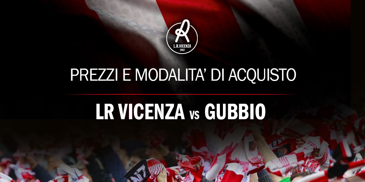 Verso L.R. Vicenza-Gubbio: attiva la prevendita