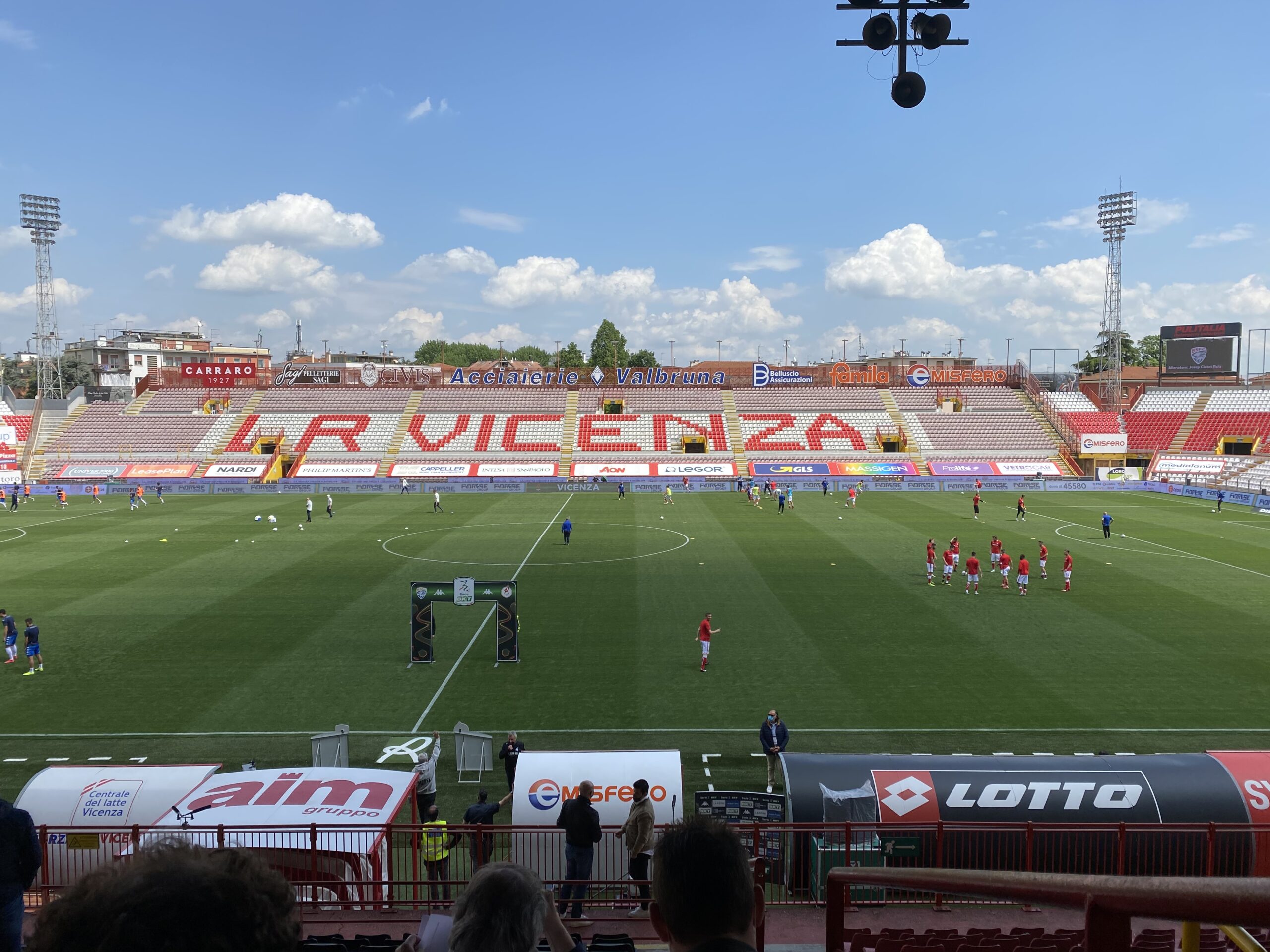 L.R. Vicenza-Brescia: 0-3 (36^ giornata)