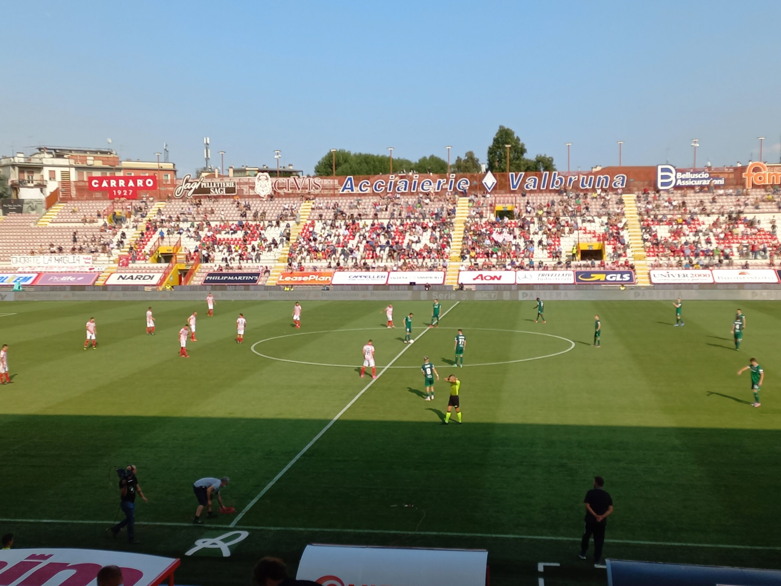 L.R. Vicenza-Pisa (4^ giornata): 1-3