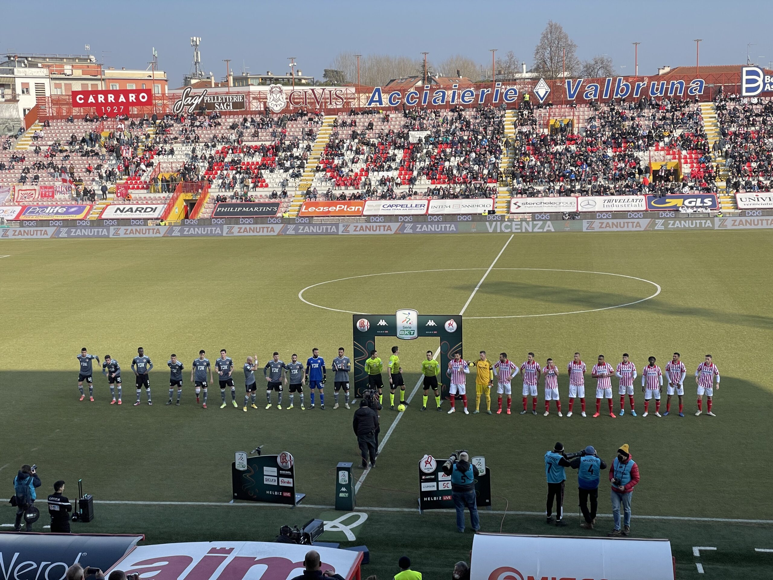 L.R Vicenza – Alessandria 2-1 recupero 19′ giornata