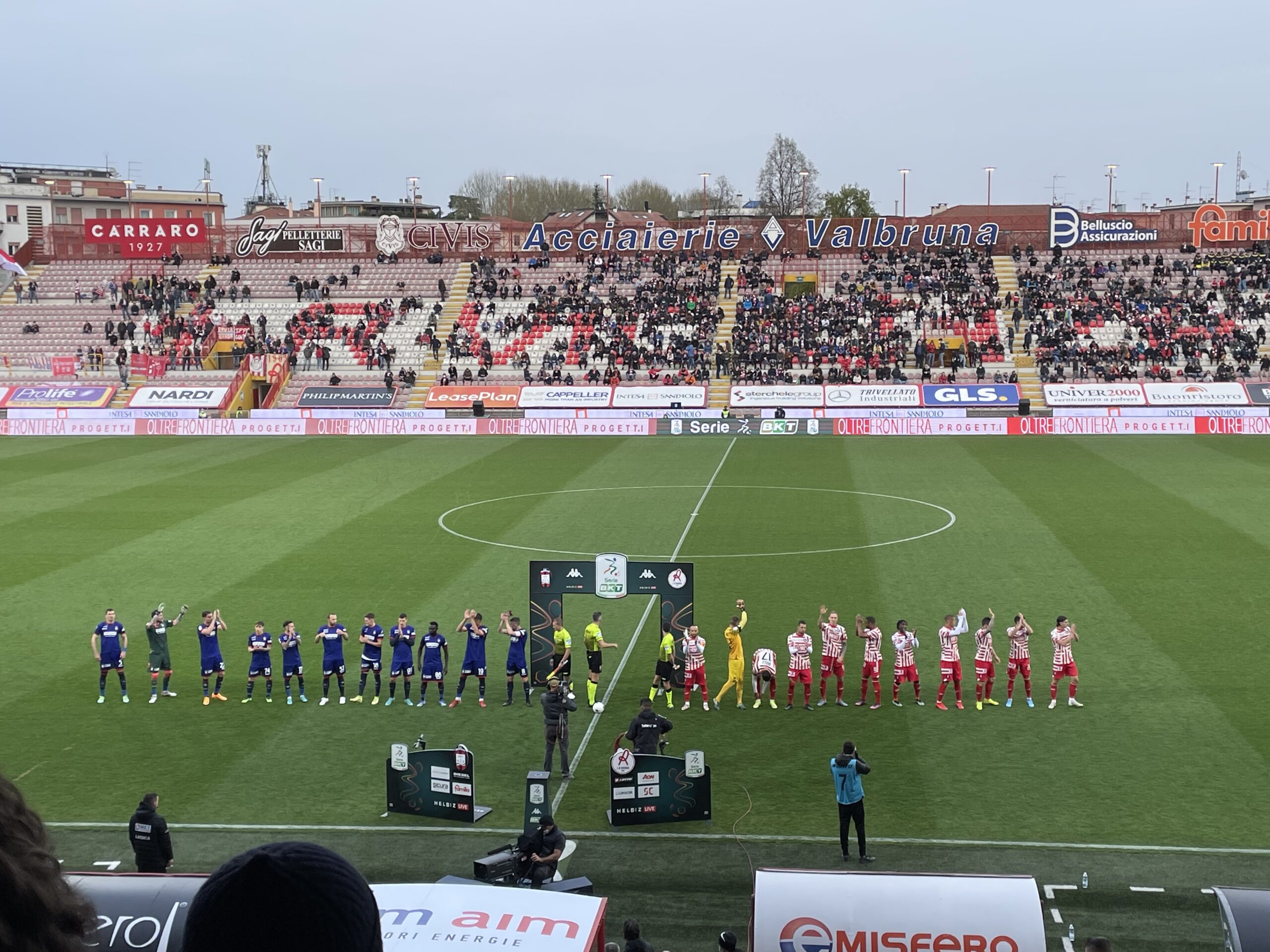 LR Vicenza-Crotone: 1-1 (33^ giornata)