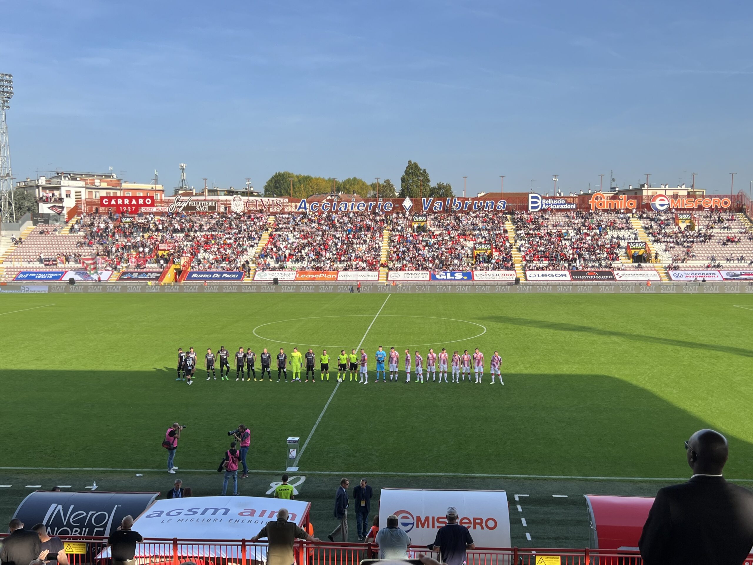 L.R. Vicenza-Pro Vercelli: 2-3 (11^ giornata)