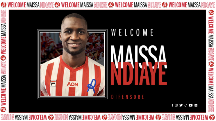 Ufficiale: Maissa Ndiaye è un nuovo giocatore del L.R. Vicenza