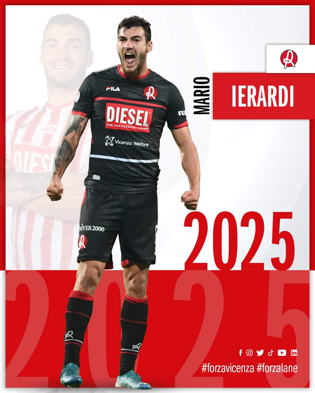 Ufficiale: Mario Ierardi rinnova fino al 2025