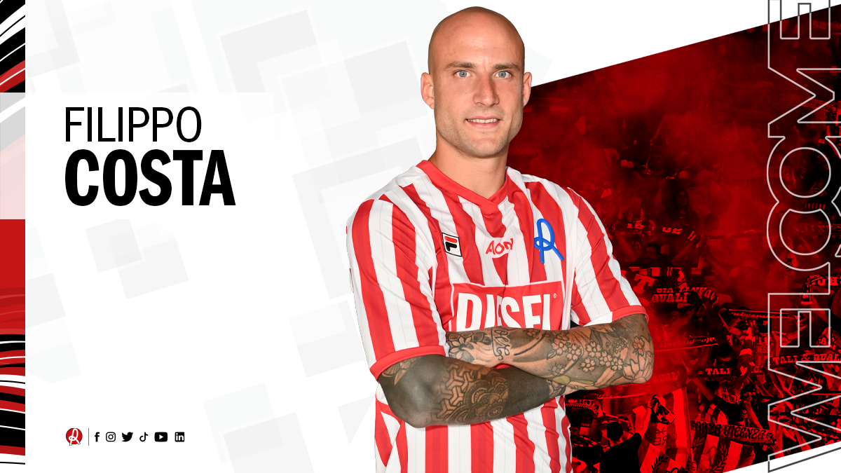 Ufficiale: Filippo Costa è un nuovo giocatore del L.R. Vicenza