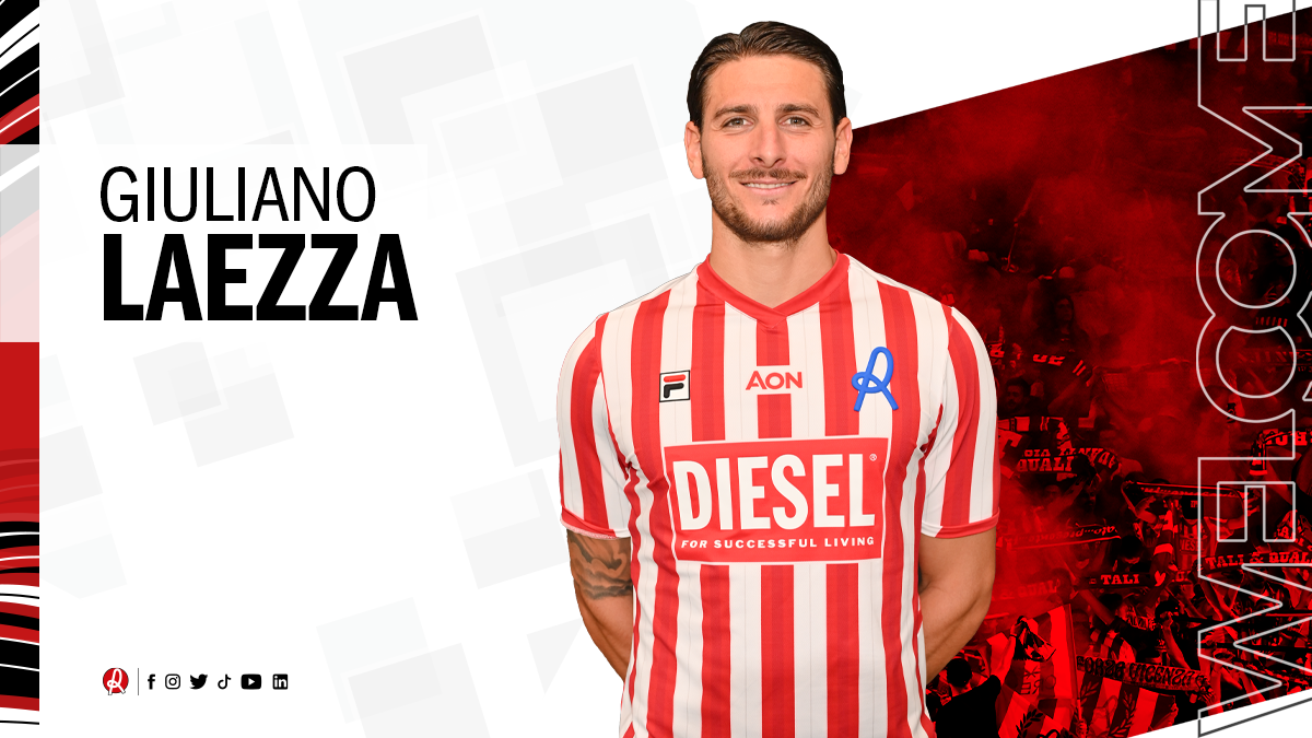 Ufficiale: Giuliano Laezza è un nuovo giocatore del L.R.Vicenza