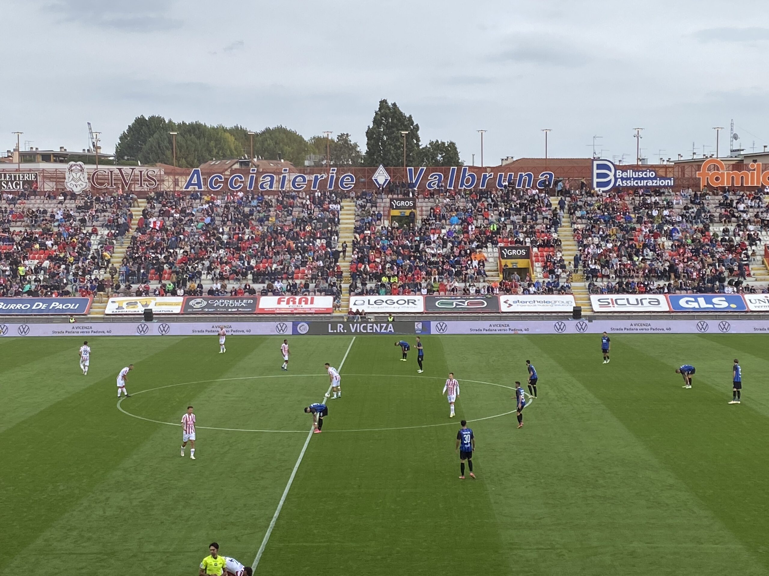 L.R. Vicenza – Renate in tempo reale 1-2 (8^ giornata)