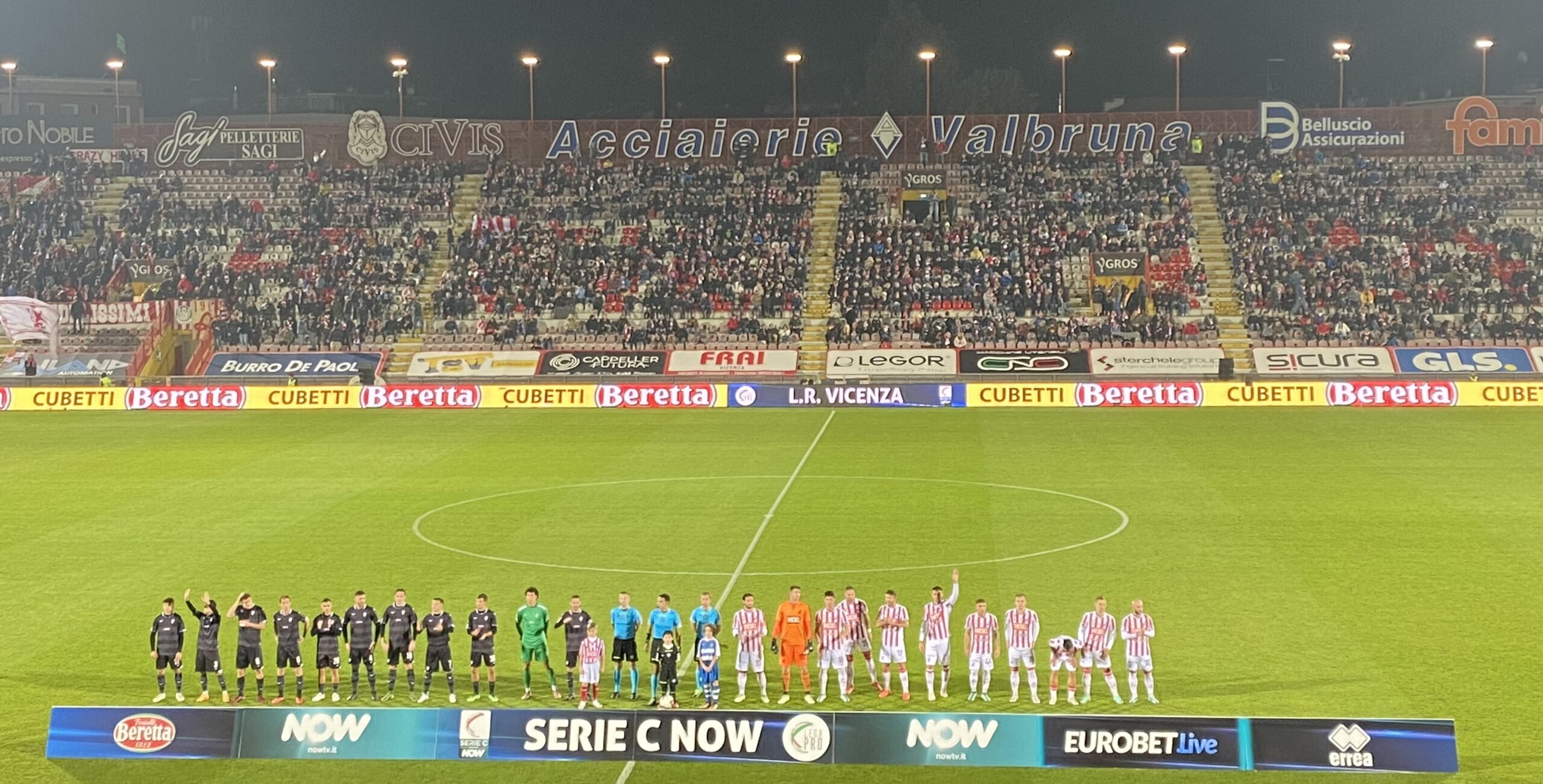L.R. Vicenza – Pro Patria: 3-1 (13^ giornata)