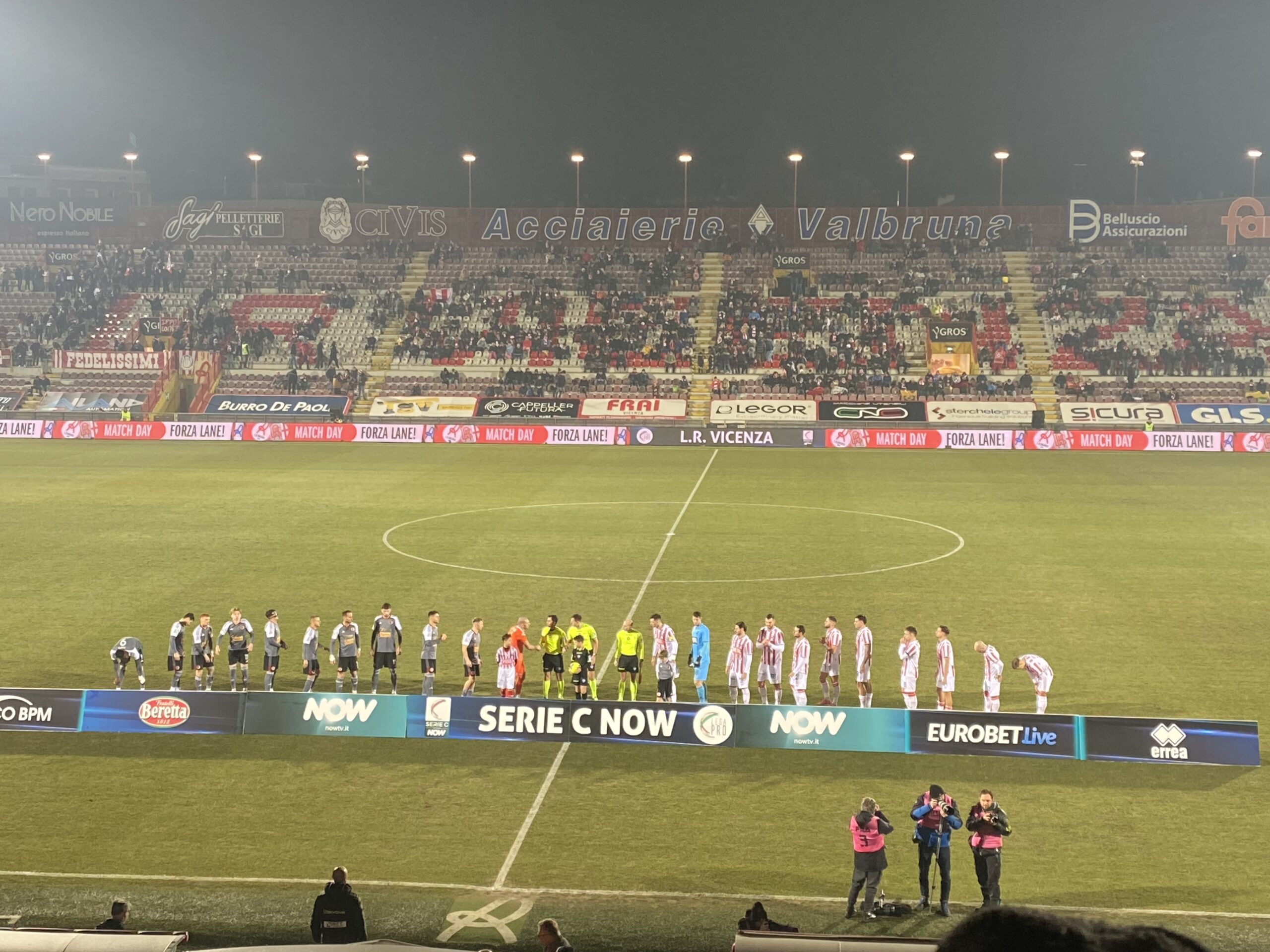 L.R Vicenza – Alessandria 1-0:  (19^ giornata)