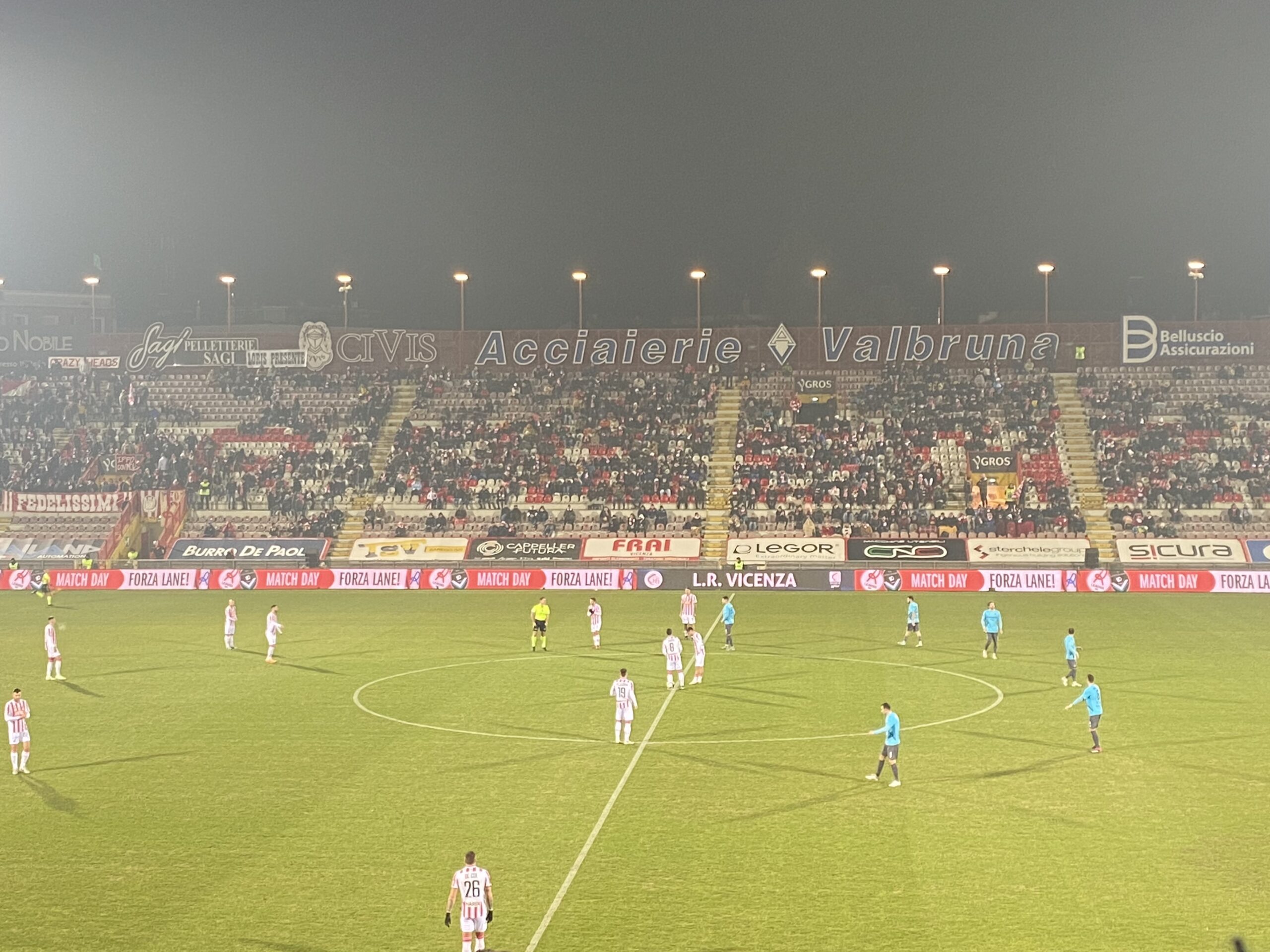 L.R Vicenza – Giana Erminio: 3-1  (21^ giornata)