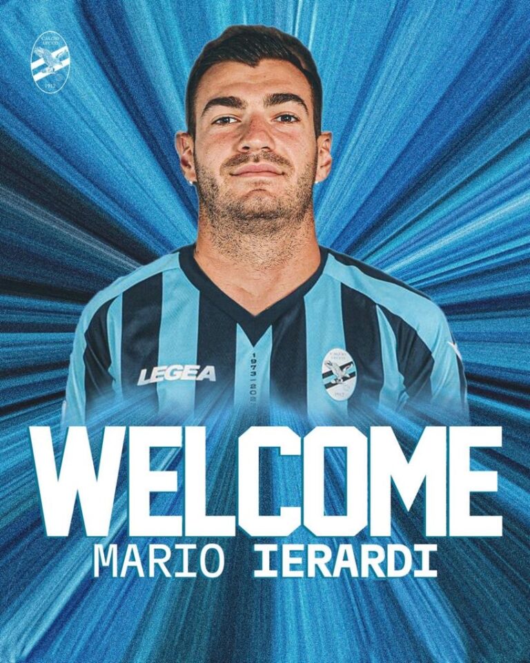 Ufficiale: Mario Ierardi in prestito al Calcio Lecco