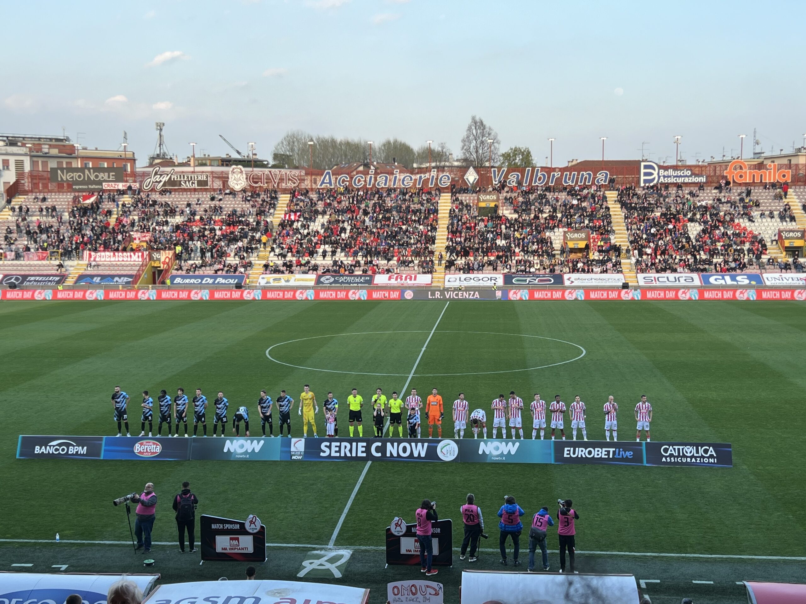 L.R. Vicenza-Legnago Salus: 1-1 (33^ giornata)